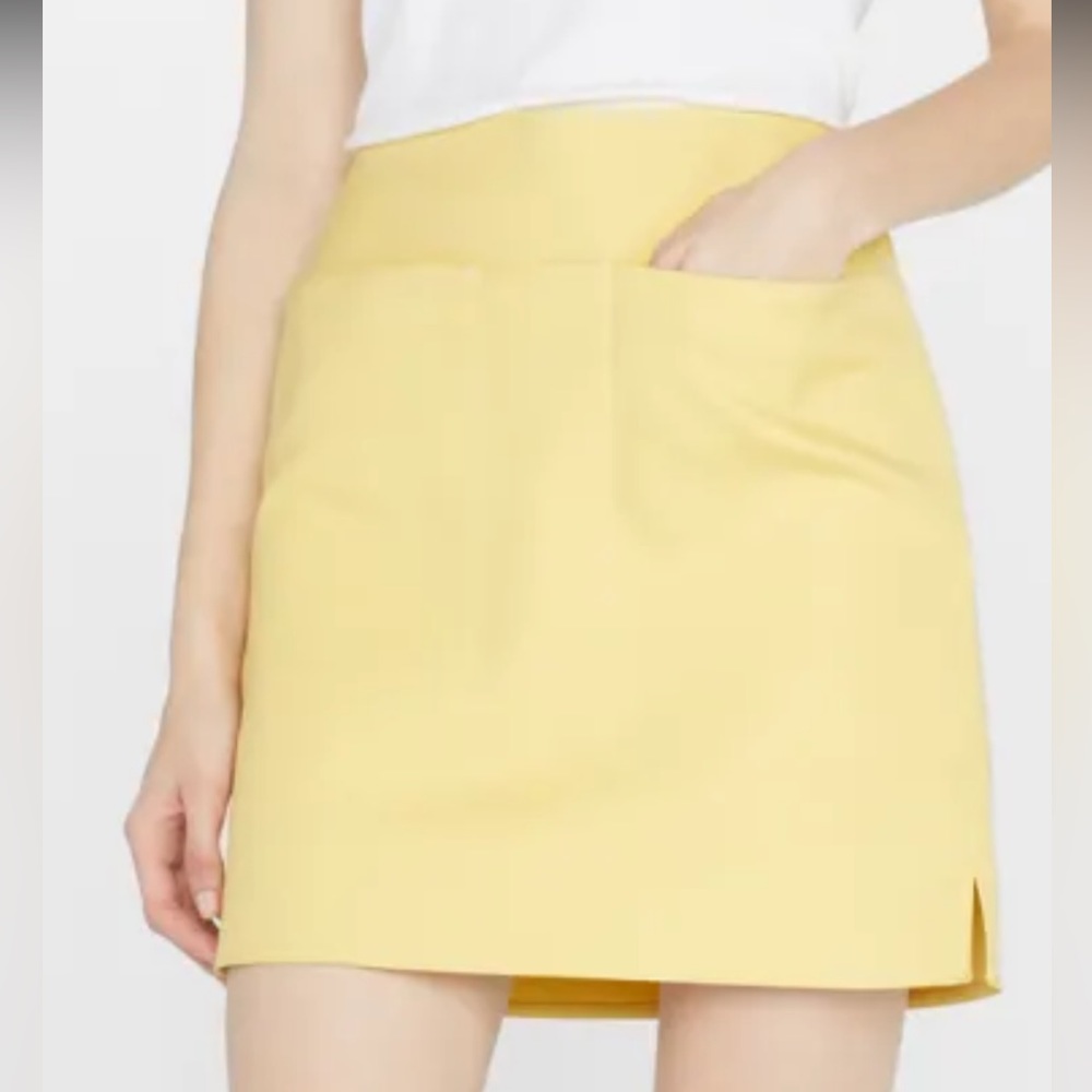 MaxMara Yellow Skirt